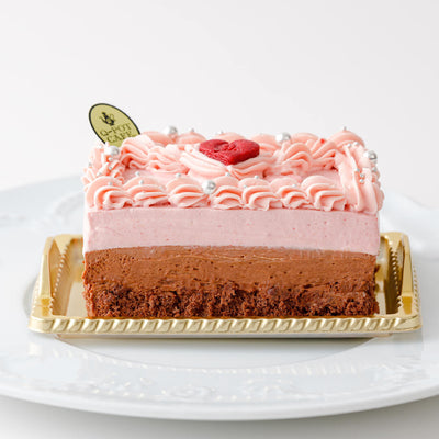 【Q-pot CAFE.】Cake.jp限定/Love Heart Letter Cake (7.5cm×11cm※2～3名様)