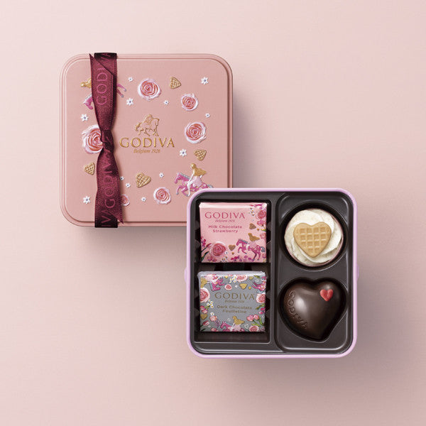 GODIVA】メリーゴーランド ワッフル アソートメント (4粒入) – おいしいお取り寄せ百貨店