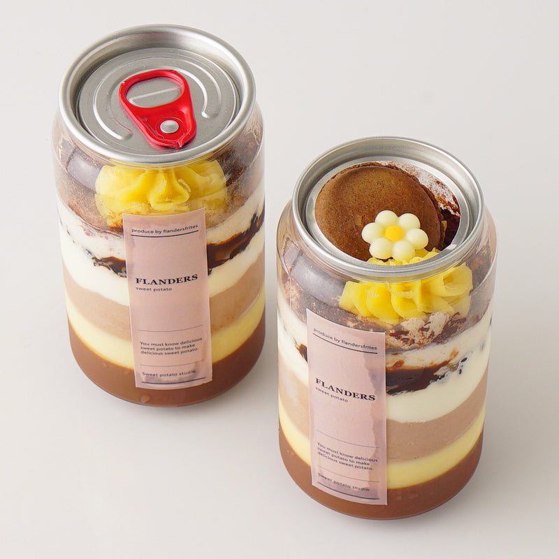 10層のショコラチョコスイートポテト缶 350㎖ 2缶セット バレンタイン2023
