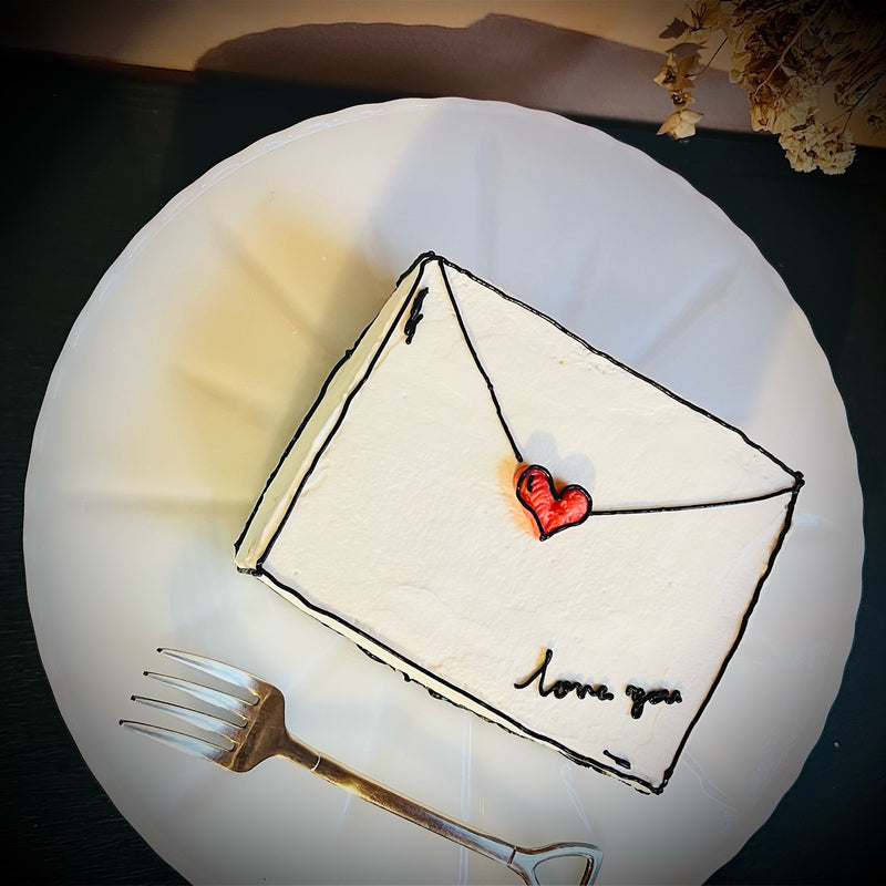 Love letter Cake / ホールケーキ 3.5号サイズ /バレンタイン2023